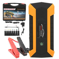 20000 mAh auto starter, 12 V LED digitaalekraan, 4-USB koos taskulambi avariitoitepangaga 100–240 V hind ja info | Starterid | kaup24.ee