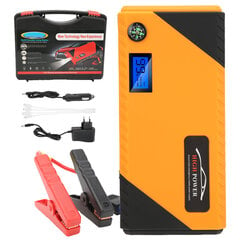 Car Jump Starter 20000mAh 12V 1200A Kompass LED ekraan Auto Power Bank 2USB väljund 100-240V hind ja info | Starterid | kaup24.ee