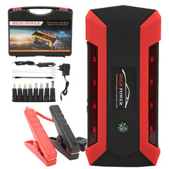 20 000 mAh Car Jump Starter LED-valgusti 4USB 12V 1000A taskulambi toitepangaga ATV UTV 100-240V jaoks hind ja info | Starterid | kaup24.ee