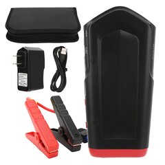 Universaalne auto aku starter 1000A Peak 12000mAh multifunktsionaalne auto starter USB kiirlaadimise ja LED LightUS pistikuga hind ja info | Starterid | kaup24.ee