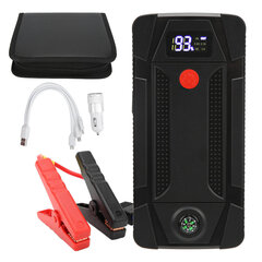 20000 mAh Auto Jump Starter LED digitaalne ekraan 800A Peak QC3.0 USB-pordid Mitu kaitset 12V universaalne hind ja info | Starterid | kaup24.ee