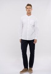 Meeste Slim Fit särk White Volcano K-Lange цена и информация | Мужские рубашки | kaup24.ee