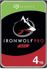 Seagate IronWolf Pro ST4000NEZ01 4TB 3,5-tolline SATA 6Gb/s NAS-kõvaketas hind ja info | Optilised seadmed | kaup24.ee