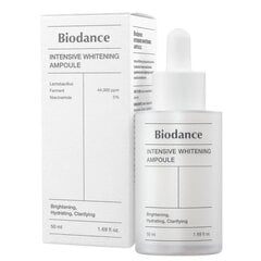 BIODANCE - Intensive Whitening Ampoule, 50ml - kirgastav näoseerum hind ja info | Näoõlid, seerumid | kaup24.ee