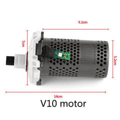 Mootor Dyson V10 (USA) jaoks Shell Motor Dust Cup Varuosad HEPA filtri vahetus Robottolmuimeja kodutarvikud цена и информация | Аксессуары для пылесосов | kaup24.ee