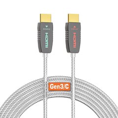 RUIPRO HDMI кабель 7,6 м, HDMI 2.1 48 Гбит/с, eARC Dolby HDCP 2.2 и 2.3 цена и информация | Кабели и провода | kaup24.ee