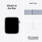 Apple Watch SE GPS 44mm Silver Aluminium Case with Blue Cloud Sport Loop MXET3ET/A hind ja info | Nutikellad (smartwatch) | kaup24.ee