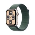 Apple Watch SE GPS 44mm Starlight Aluminium Case with Lake Green Sport Loop MXEW3ET/A