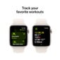 Apple Watch SE GPS 44mm Starlight Aluminium Case with Starlight Sport Band - M/L MXEV3ET/A цена и информация | Nutikellad (smartwatch) | kaup24.ee