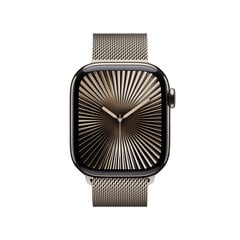 Apple Watch Series 10 GPS + Cellular 42mm Natural Titanium Case with Natural Milanese Loop MWXF3ET/A hind ja info | Nutikellad (smartwatch) | kaup24.ee