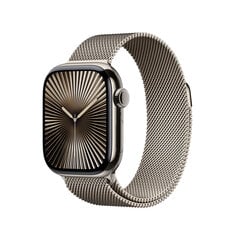 Apple Watch Series 10 GPS + Cellular 42mm Natural Titanium Case with Natural Milanese Loop MWXF3ET/A hind ja info | Nutikellad (smartwatch) | kaup24.ee