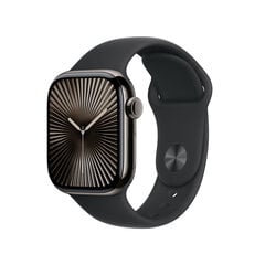 Apple Watch Series 10 GPS + Cellular 42mm Slate Titanium Case with Black Sport Band - S/M MWXG3ET/A hind ja info | Nutikellad (smartwatch) | kaup24.ee