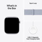 Apple Watch Series 10 GPS + Cellular 42mm Silver Aluminium Case with Blue Cloud Sport Loop MWX53ET/A цена и информация | Nutikellad (smartwatch) | kaup24.ee