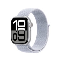 Apple Watch Series 10 GPS + Cellular 42mm Silver Aluminium Case with Blue Cloud Sport Loop MWX53ET/A hind ja info | Nutikellad (smartwatch) | kaup24.ee