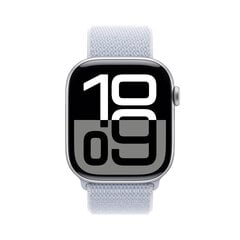 Apple Watch Series 10 GPS + Cellular 46mm Silver Aluminium Case with Blue Cloud Sport Loop MWY23ET/A hind ja info | Nutikellad (smartwatch) | kaup24.ee