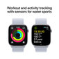 Apple Watch Series 10 GPS 46mm Silver Aluminium Case with Blue Cloud Sport Loop MWWN3ET/A hind ja info | Nutikellad (smartwatch) | kaup24.ee