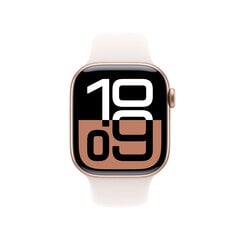 Apple Watch Series 10 GPS + Cellular 42mm Rose Gold Aluminium Case with Light Blush Sport Band - S/M MWX93ET/A hind ja info | Nutikellad (smartwatch) | kaup24.ee