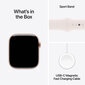 Apple Watch Series 10 GPS 46mm Rose Gold Aluminium Case with Light Blush Sport Band - S/M MWWT3ET/A hind ja info | Nutikellad (smartwatch) | kaup24.ee