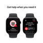 Apple Watch Series 10 GPS 46mm Jet Black Aluminium Case with Black Sport Band - S/M MWWP3ET/A hind ja info | Nutikellad (smartwatch) | kaup24.ee