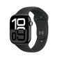 Apple Watch Series 10 GPS 46mm Jet Black Aluminium Case with Black Sport Band - S/M MWWP3ET/A hind ja info | Nutikellad (smartwatch) | kaup24.ee