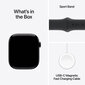 Apple Watch Series 10 GPS 46mm Jet Black Aluminium Case with Black Sport Band - S/M MWWP3ET/A цена и информация | Nutikellad (smartwatch) | kaup24.ee