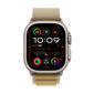 Apple Watch Ultra 2 GPS + Cellular 49mm Natural Titanium Case with Tan Alpine Loop - Large MX4H3EL/A цена и информация | Nutikellad (smartwatch) | kaup24.ee