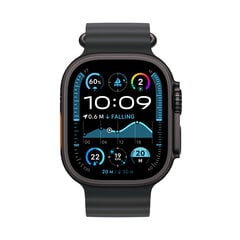 Apple Watch Ultra 2 GPS + Cellular 49mm Black Titanium Case with Black Ocean Band MX4P3EL/A hind ja info | Nutikellad (smartwatch) | kaup24.ee