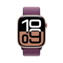 Apple Watch Series 10 GPS + Cellular 46mm Rose Gold Aluminium Case with Plum Sport Loop MWY83ET/A hind ja info | Nutikellad (smartwatch) | kaup24.ee