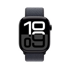 Apple Watch Series 10 GPS + Cellular 46mm Jet Black Aluminium Case with Ink Sport Loop MWY53ET/A цена и информация | Смарт-часы (smartwatch) | kaup24.ee