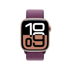 Apple Watch Series 10 GPS + Cellular 42mm Rose Gold Aluminium Case with Plum Sport Loop MWXC3ET/A hind ja info | Nutikellad (smartwatch) | kaup24.ee