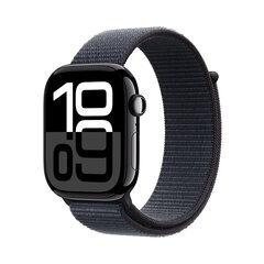 Apple Watch Series 10 GPS 46mm Jet Black Aluminium Case with Ink Sport Loop MWWR3ET/A цена и информация | Смарт-часы (smartwatch) | kaup24.ee