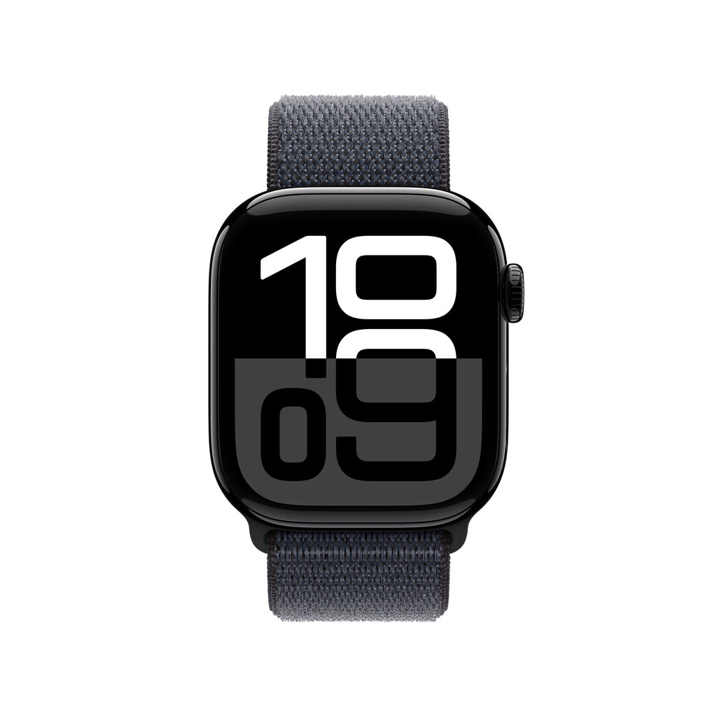 Apple Watch Series 10 GPS 42mm Jet Black Aluminium Case with Ink Sport Loop MWWG3ET/A hind ja info | Nutikellad (smartwatch) | kaup24.ee