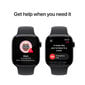 Apple Watch Series 10 GPS 42mm Jet Black Aluminium Case with Black Sport Band - M/L MWWF3ET/A hind ja info | Nutikellad (smartwatch) | kaup24.ee