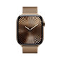 Apple Watch Series 10 GPS + Cellular 46mm Gold Titanium Case with Gold Milanese Loop - S/M MC7T4ET/A цена и информация | Nutikellad (smartwatch) | kaup24.ee