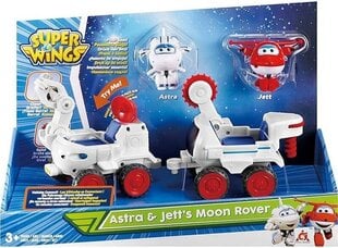 Super Wings Transform Astra &amp; Jett's Moon Rover hind ja info | Klotsid ja konstruktorid | kaup24.ee