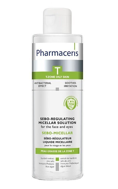 Mitsellaarne puhastusvahend Pharmaceris T Sebo Micellar 200 ml hind ja info | Näopuhastusvahendid | kaup24.ee