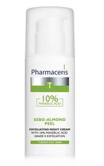 Öökreem-koorija mandlihappega Pharmaceris T Sebo-Almond Peel 50 ml цена и информация | Кремы для лица | kaup24.ee
