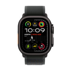 Apple Watch Ultra 2 GPS + Cellular 49mm Black Titanium Case with Black Trail Loop - S/M MX4U3EL/A hind ja info | Nutikellad (smartwatch) | kaup24.ee