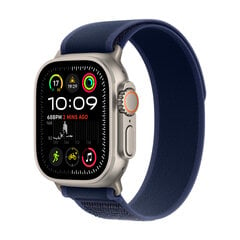 Apple Watch Ultra 2 GPS + Cellular 49mm Titanium Case with Blue/Black Trail Loop - S/M hind ja info | Nutikellad (smartwatch) | kaup24.ee