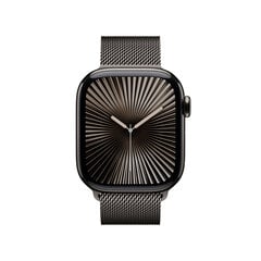 Apple Watch Series 10 GPS + Cellular 42mm Slate Titanium Case with Slate Milanese Loop MX053ET/A цена и информация | Смарт-часы (smartwatch) | kaup24.ee