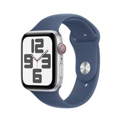 Apple Watch SE GPS + Cellular 40mm Silver Aluminium Case with Denim Sport Band - S/M MXGF3ET/A hind ja info | Nutikellad (smartwatch) | kaup24.ee