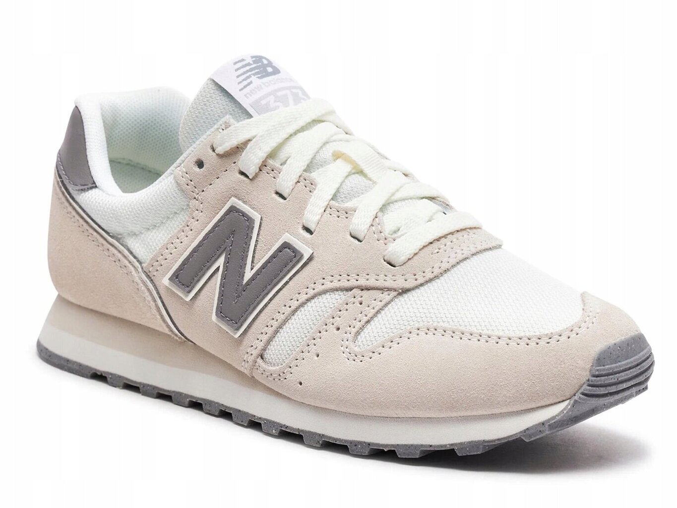 NEW BALANCE 373 naiste kingad WL373OL2 nahast beež sport 36 цена и информация | Naiste spordi- ja vabaajajalatsid | kaup24.ee