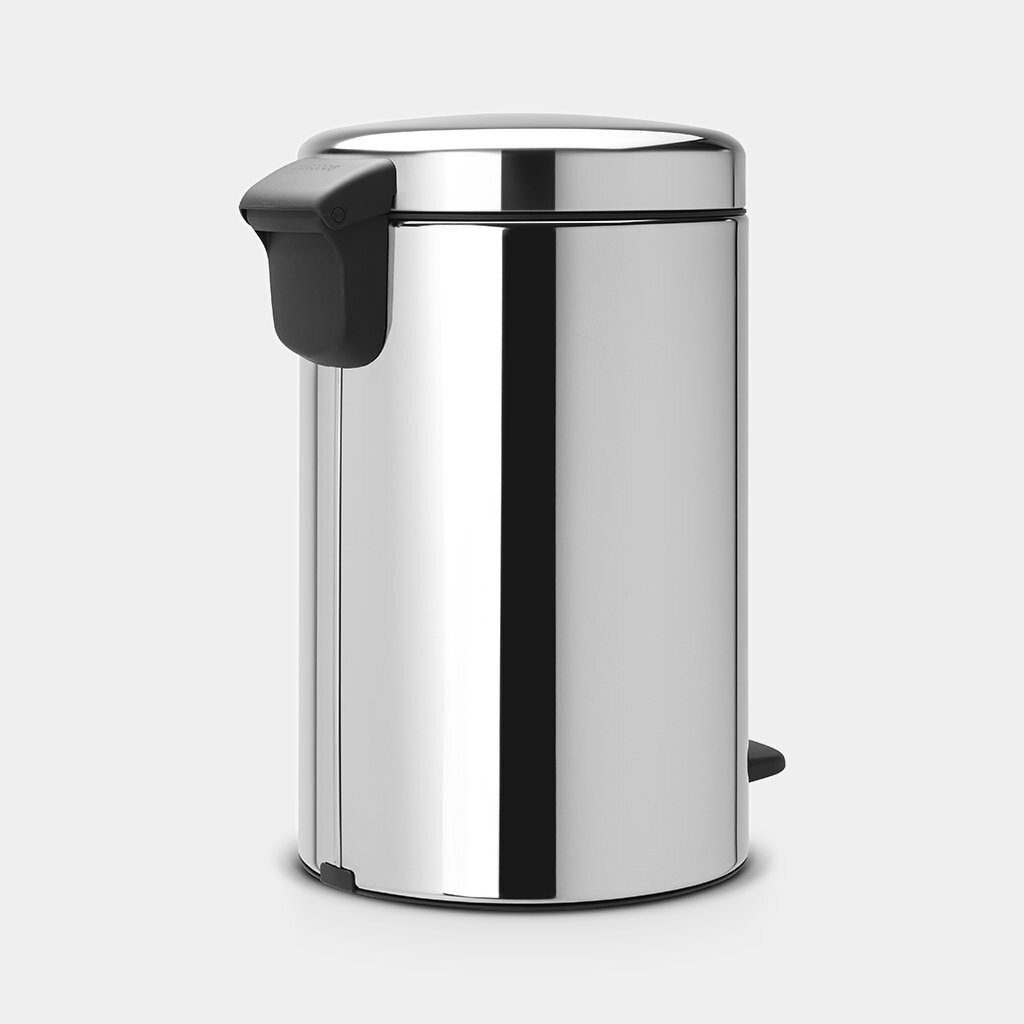 Pedaaliga prügikast, NewIcon, 12l, brilliant steel, Brabantia hind ja info | Prügikastid | kaup24.ee