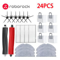 Roborock S8 S8 Pro Ultra S8+ Aksessuaarid mop Choth tolmuimeja kotid Külghari Filter Vahetatav robot Tolmuimeja Varuosad цена и информация | Аксессуары для пылесосов | kaup24.ee