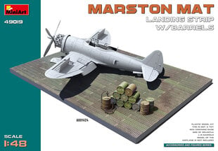 Liimitav mudel MiniArt 49019 Marston Mat Landing Strip w/Barrels 1/48 цена и информация | Склеиваемые модели | kaup24.ee