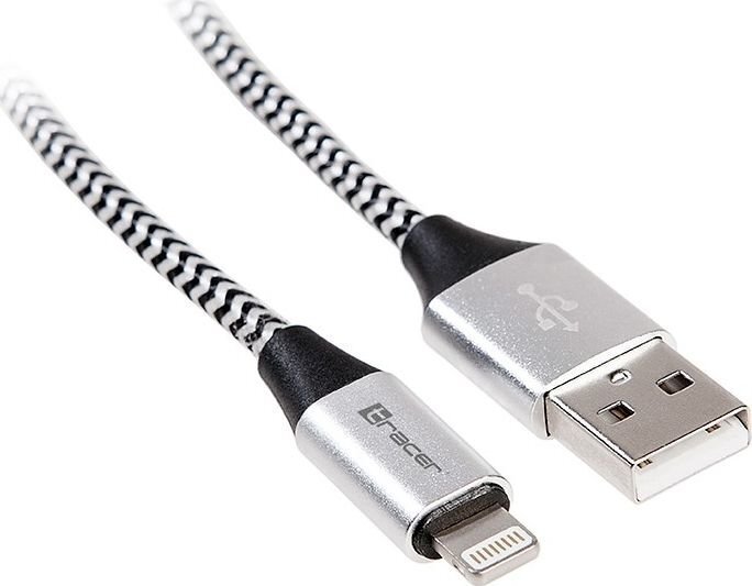 USB kaabel Tracer TRAKBK46268 USB 2.0 (AM) - Lightning, 1m цена и информация | Kaablid ja juhtmed | kaup24.ee