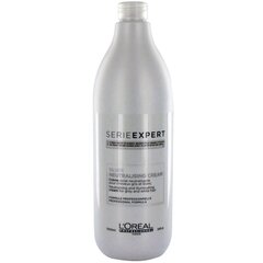 Kollakat tooni neutraliseeriv juuksepalsam L'Oreal Serie Expert Silver Neutralising Cream 1000 ml hind ja info | Juuksepalsamid | kaup24.ee