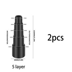 2/3/4/6 TK Tolmuimeja adapter Vastupidav tolmuimeja vooliku adapter Professionaalne väljatõmbevooliku adapteri vahetus, korduvkasutatav hind ja info | Tolmuimejate lisatarvikud | kaup24.ee