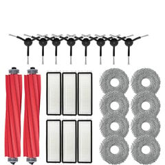 Roborock Q Revo P10 A7400RR robottolmuimeja tarvikud Peamine küljehari Hepa filter Mopilapid Tolmukoti varuosa цена и информация | Аксессуары для пылесосов | kaup24.ee