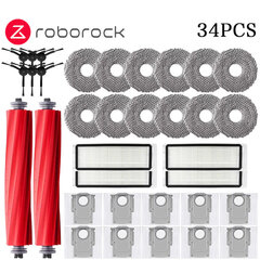 Roborock Q Revo / P10 A7400RR Robottolmuimeja lisavarustus Peamine küljehari Hepa filter Mopilapid Tolmukoti varuosa цена и информация | Аксессуары для пылесосов | kaup24.ee